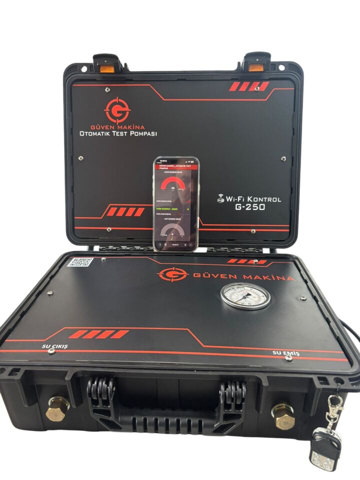 G250 Wİ-Fİ 25 BAR OTOMATİK TEST POMPASI
