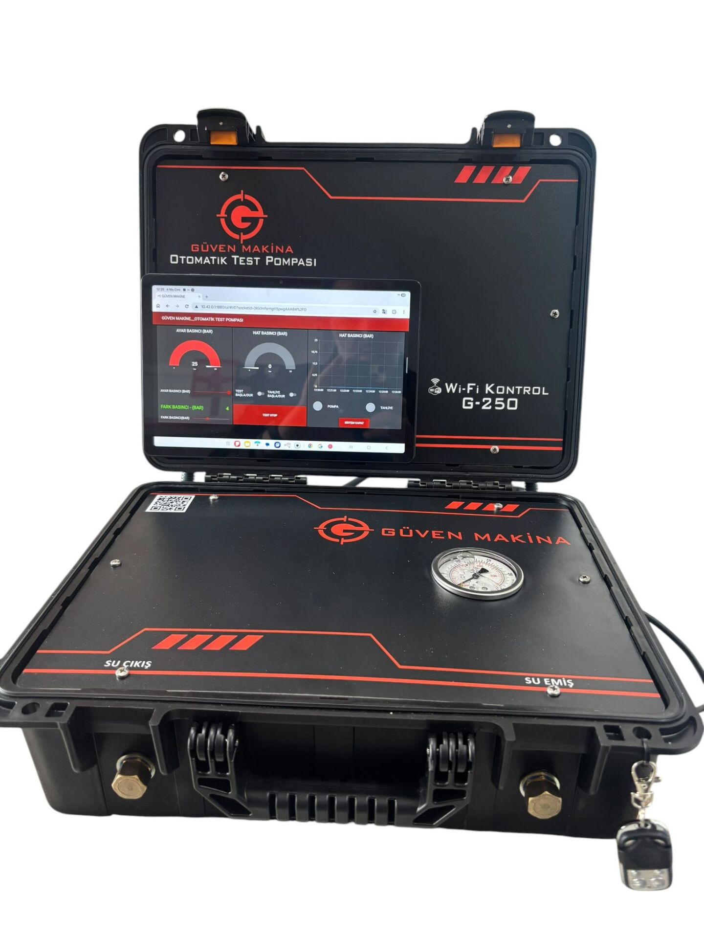 G250 Wi̇-fi̇ 25 Bar Otomati̇k Test Pompası