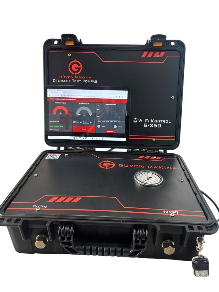 G250 Wİ-Fİ 25 BAR OTOMATİK TEST POMPASI