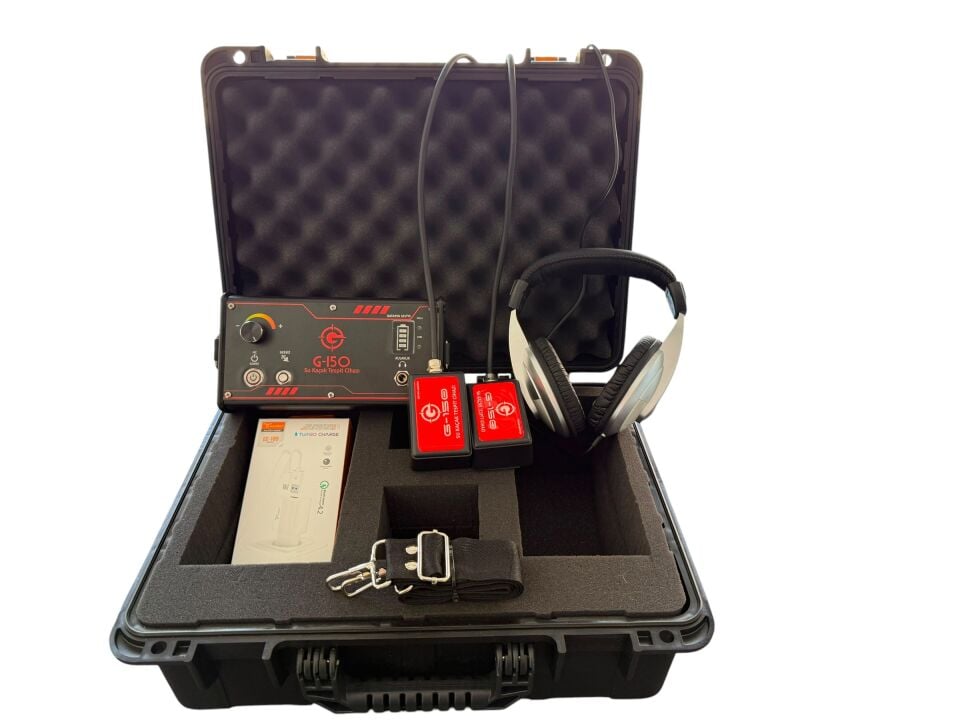 G150 AKUSTİK DİNLEME CİHAZI TEK PROB SET İÇ MEKAN