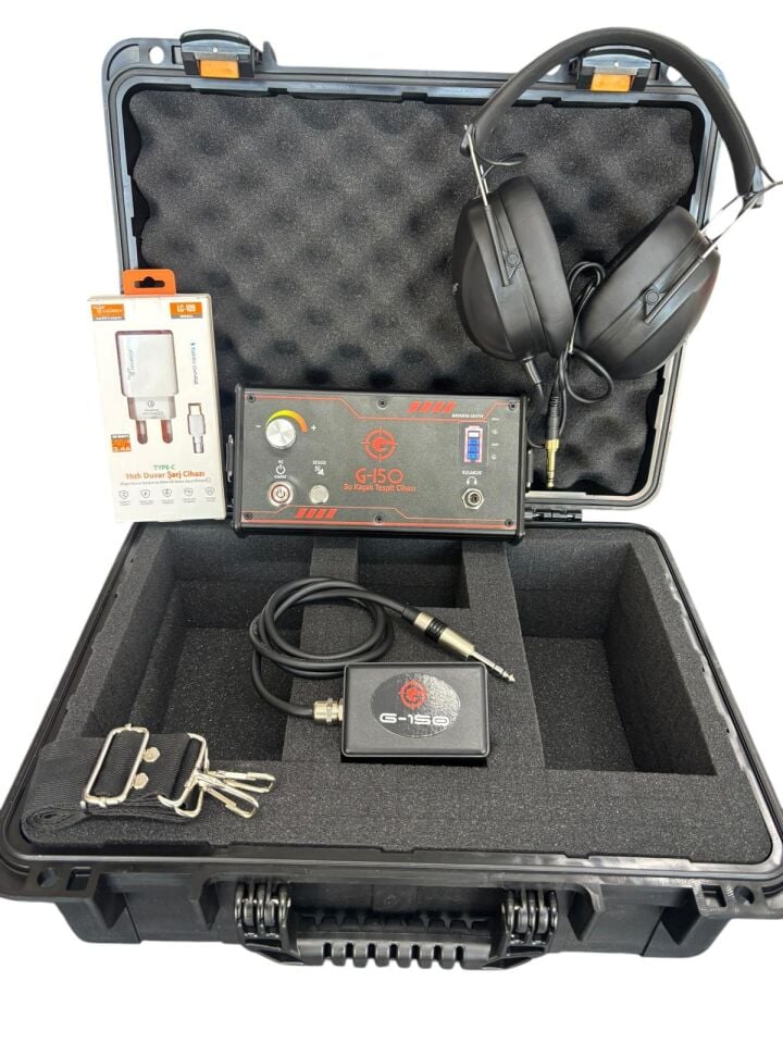 G150 AKUSTİK DİNLEME CİHAZI TEK PROB SET İÇ MEKAN