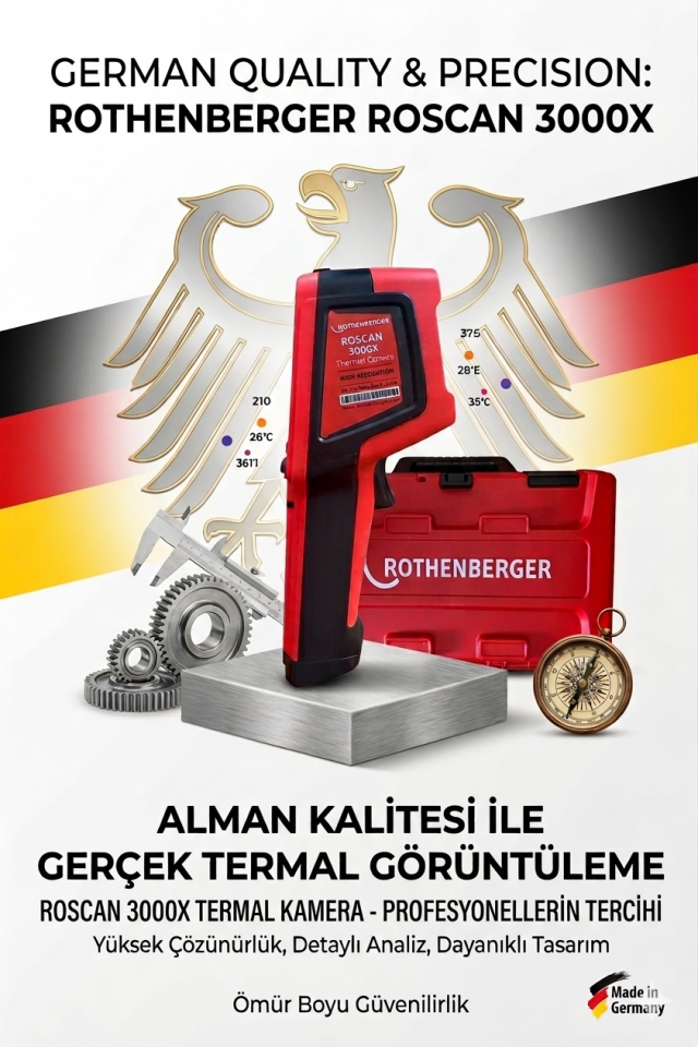 ROTHENBERGER Roscan 3000X Termal kamera