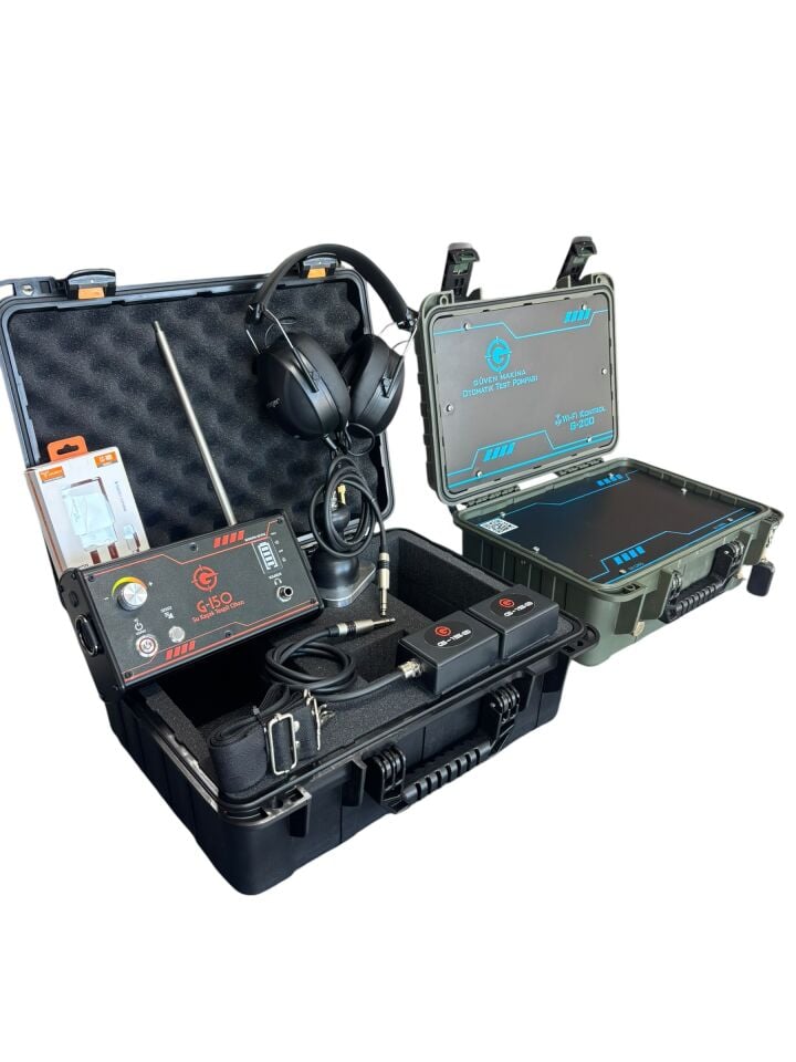 SU KAÇAK DİNLEME CİHAZI OTOMATİK POMPA 2 li SET