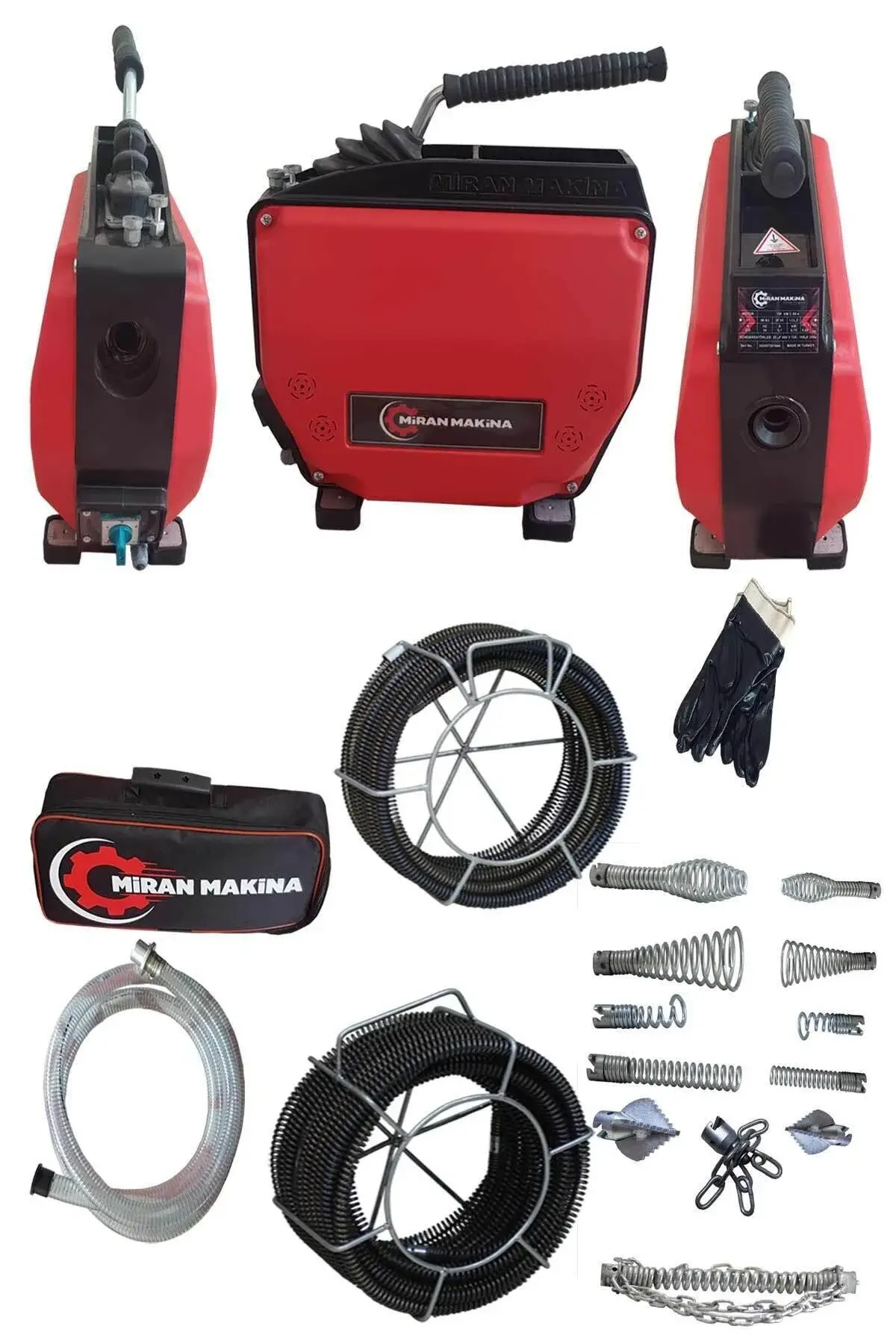 MİRAN MAKİNA 16-22 LİK KANAL AÇMA SETİ