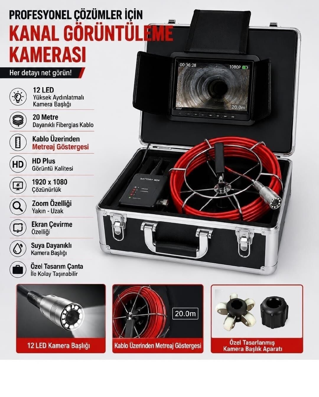H7 KANAL GÖZLEM KAMERASI 20M