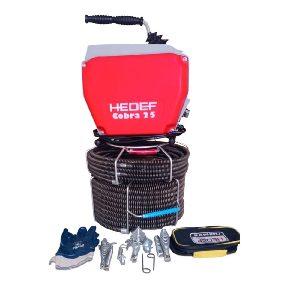 Hedef cobra 25 kanal açma maki̇nası 16-22 set